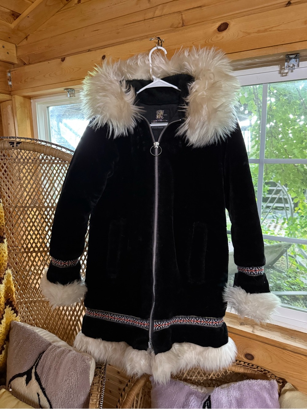 Vintage 1980’s Genuine Stearns Faux Fur Coat